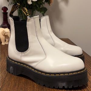 Dr Marten platform quad boots!